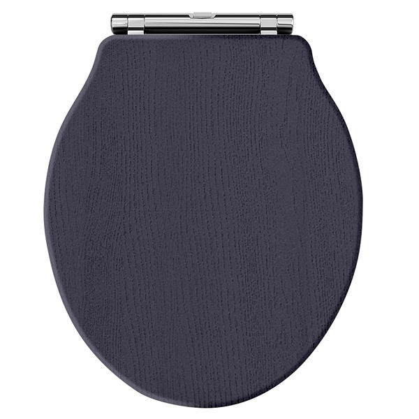 Hudson Reed Old London Ryther Toilet Seat 373 x 60mm Twilight Blue